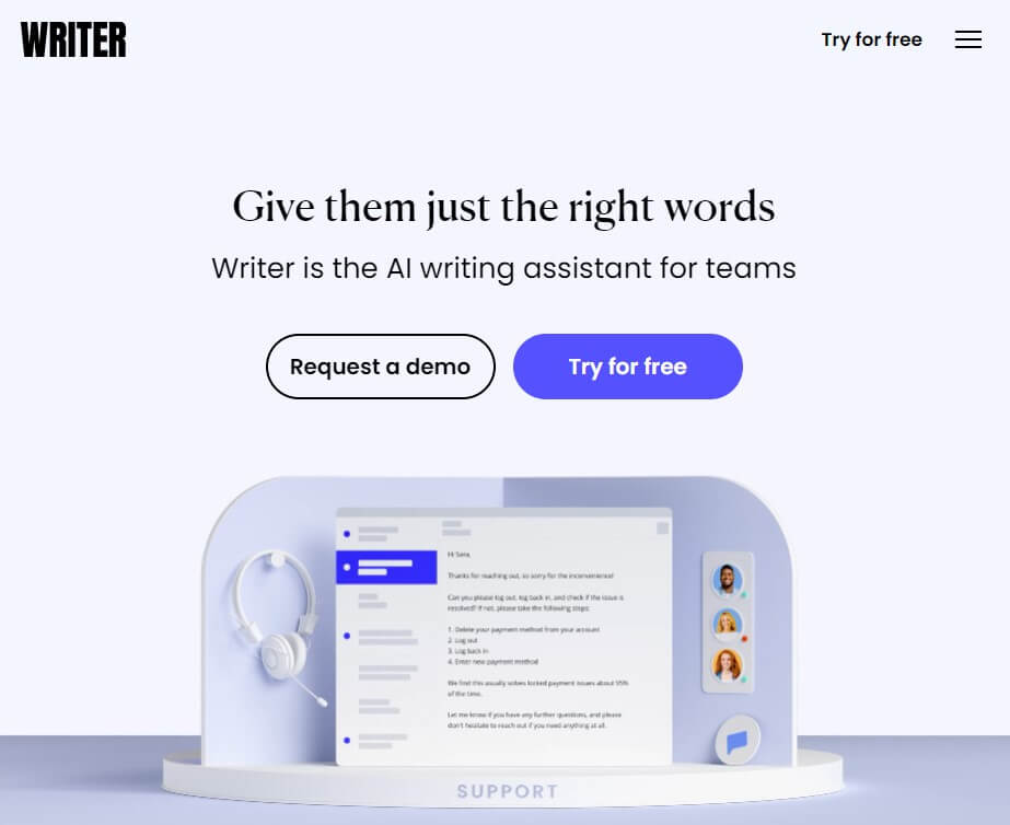 Writer AI Copywriting Tool