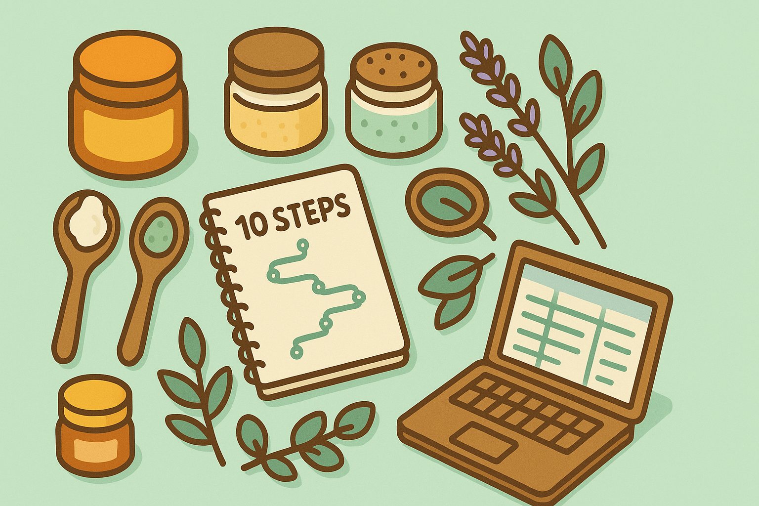 How to Start a Handmade Cosmetics Business in 10 Steps (2025 Guide)