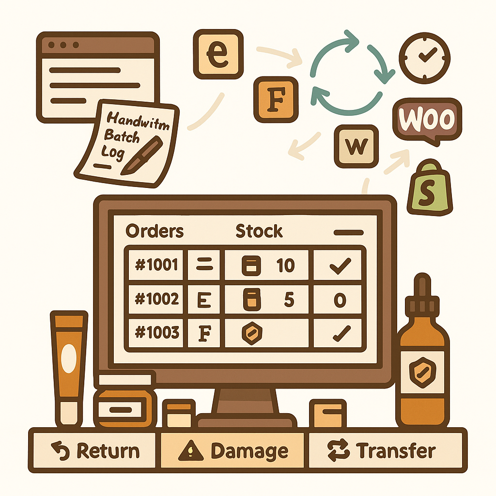 All-in-One Dashboard - Orders, Stock &amp; Compliance