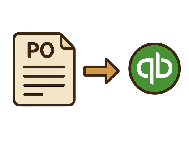 Export Purchase Orders to QuickBooks Instantly
