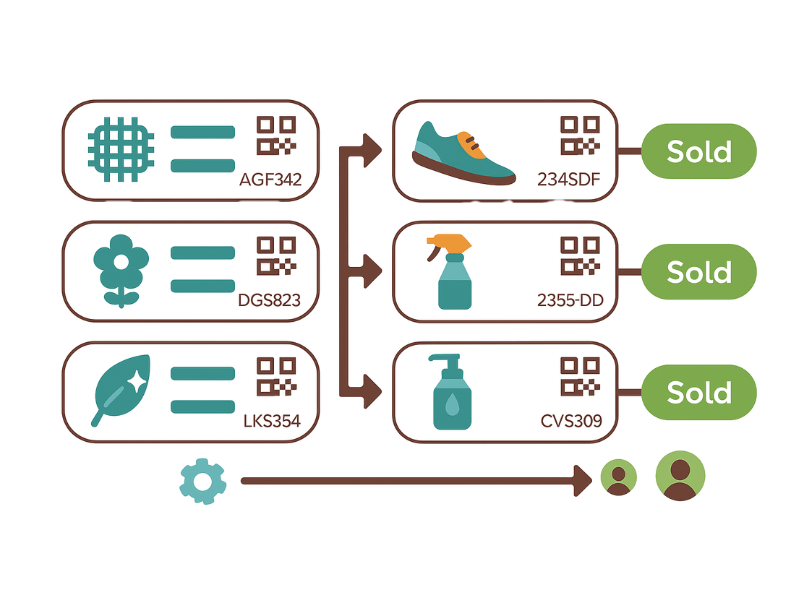 Lot and batch traceability for manufacturers