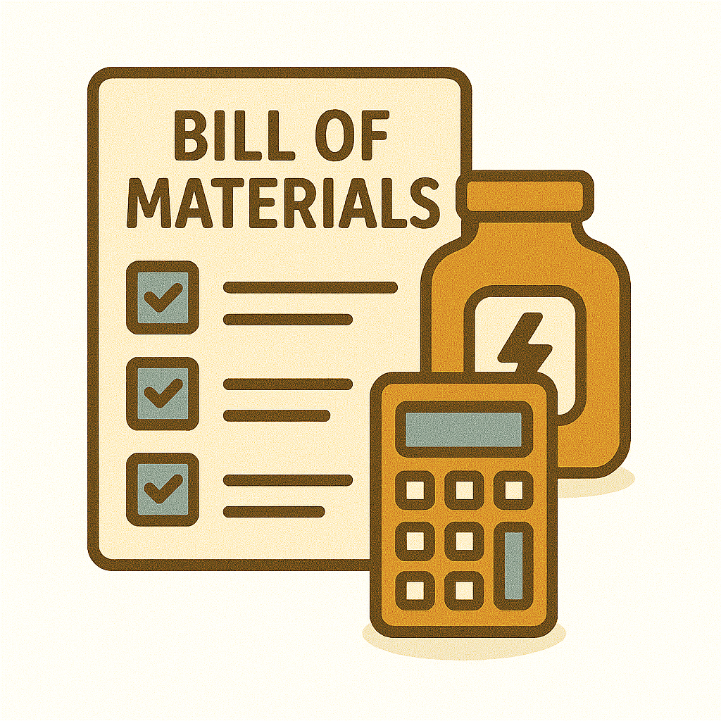 Bill of Materials (BOM) Template