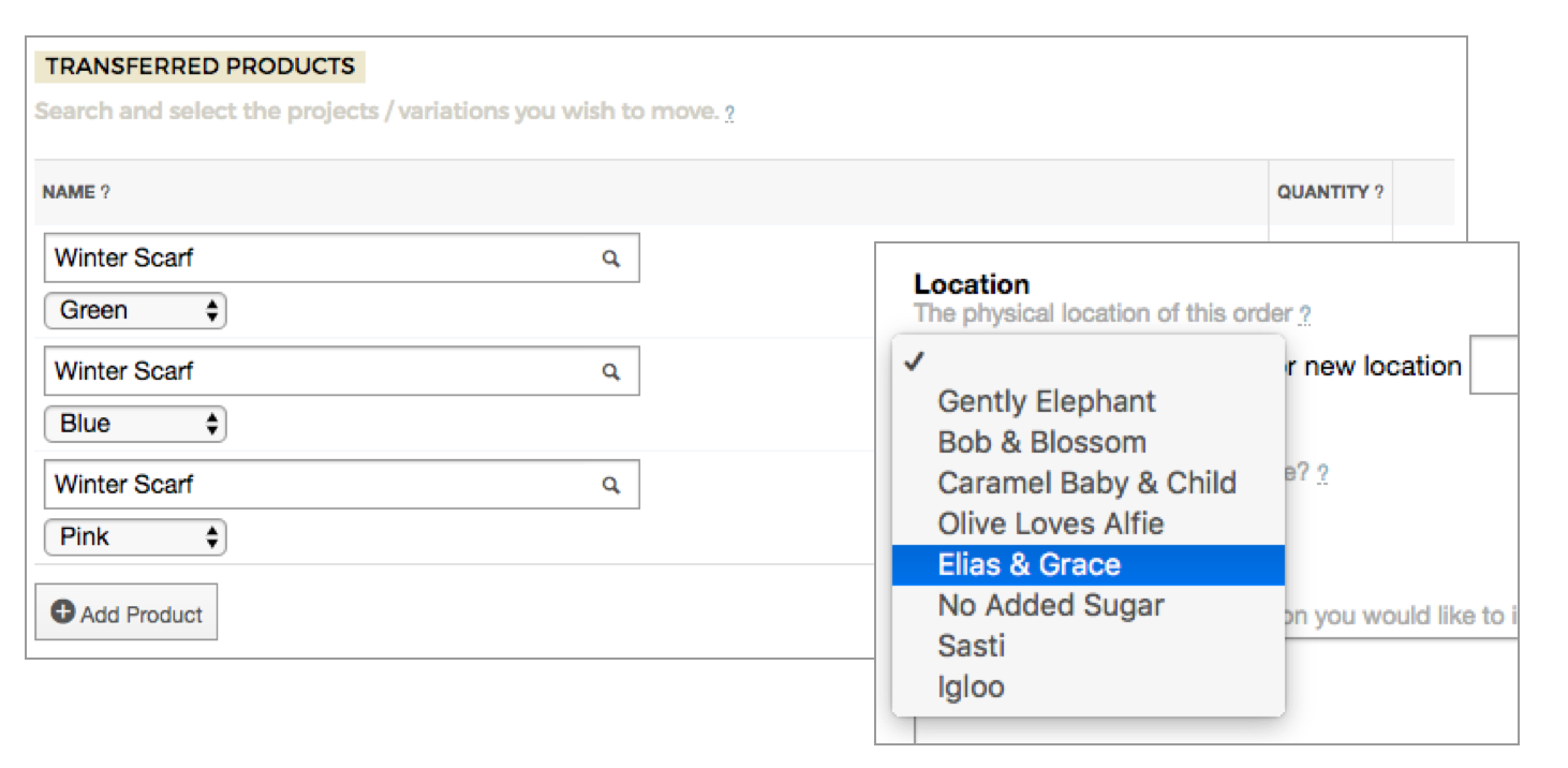 Consignment tracking