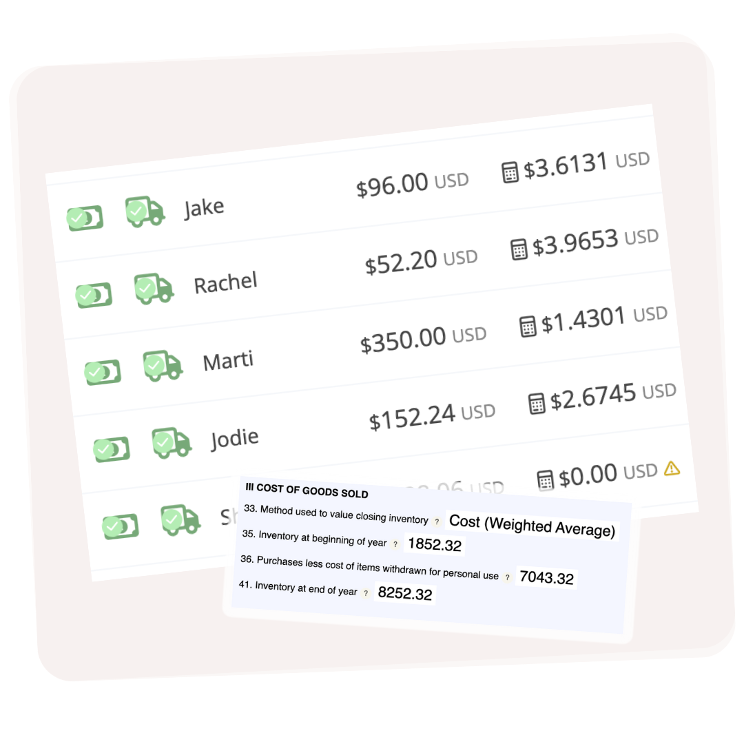 Cost of Goods Sold software for small manufacturers