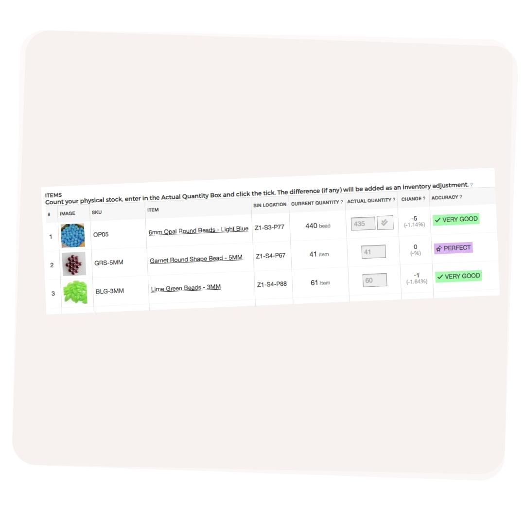 Reports and analytics for small manufacturing businesses