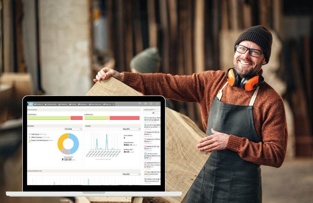 Woodworking inventory software
